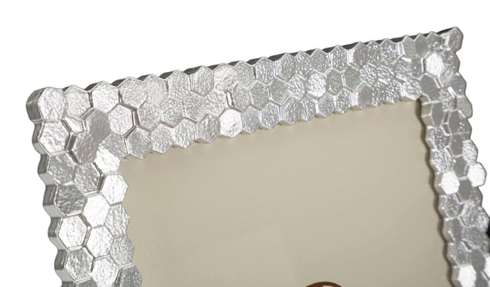 Cornice Silvy 25,7x1,9x30,7 cm in Poliresina e Vetro