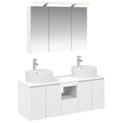 Set di Armadi da Bagno 4 pcs Bianco Legno ingegnerizzato 3406455