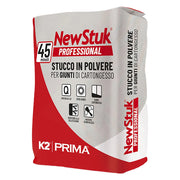 STUCCO IN POLVERE PER CARTONGESSO Kg. 5- 4 pezzi  - K2