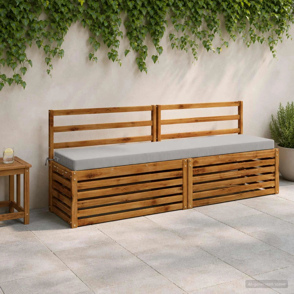 Cuscini per Panchina a 2 Pezzi SOEST 2 pz 100% Poliestere 950047
