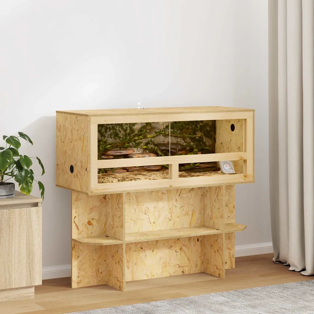 Terrario Marrone 100 x 40 x 40 cm OSB CFW2998443