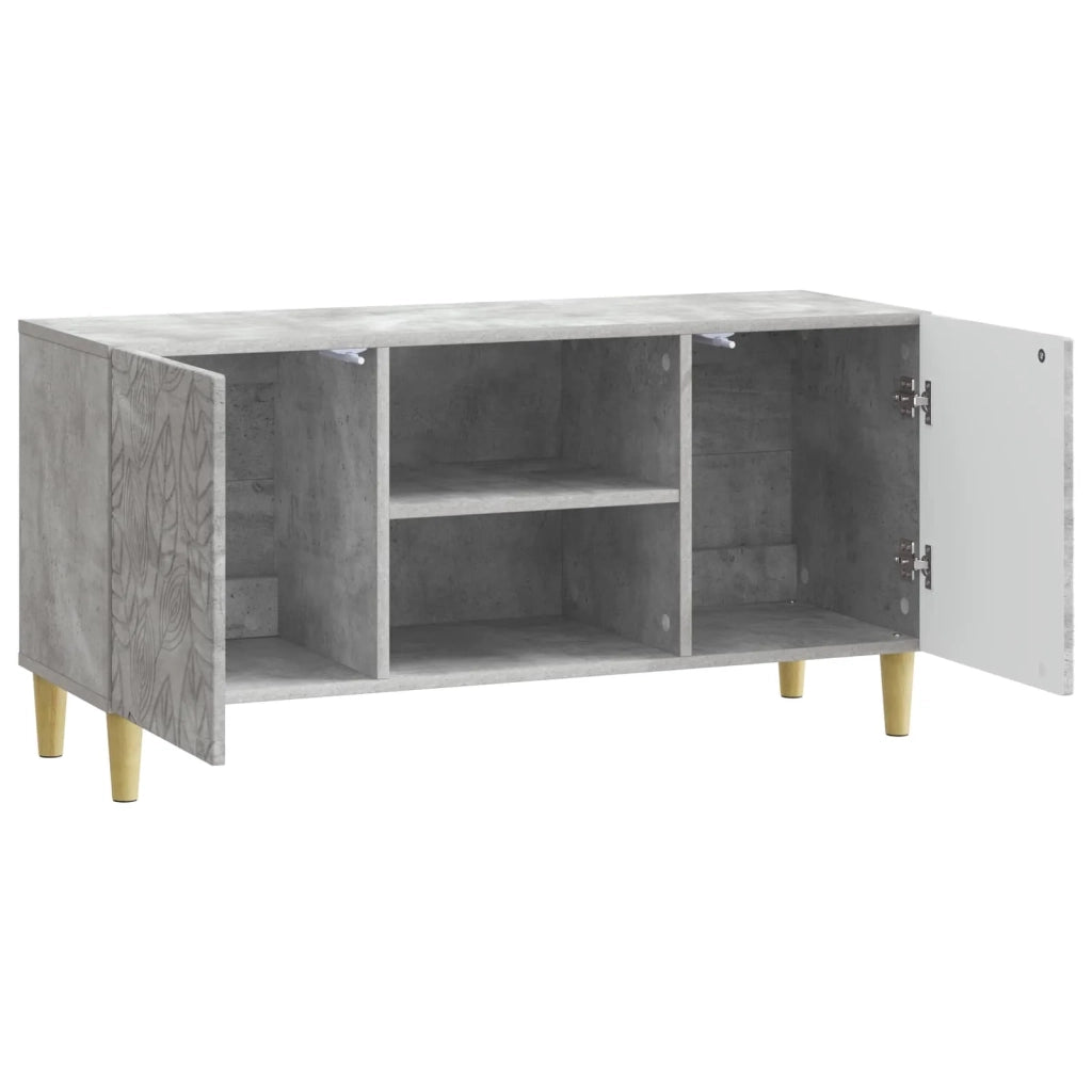 Mobile TV 102 x 34,5 x 50 cm Grigio Cemento