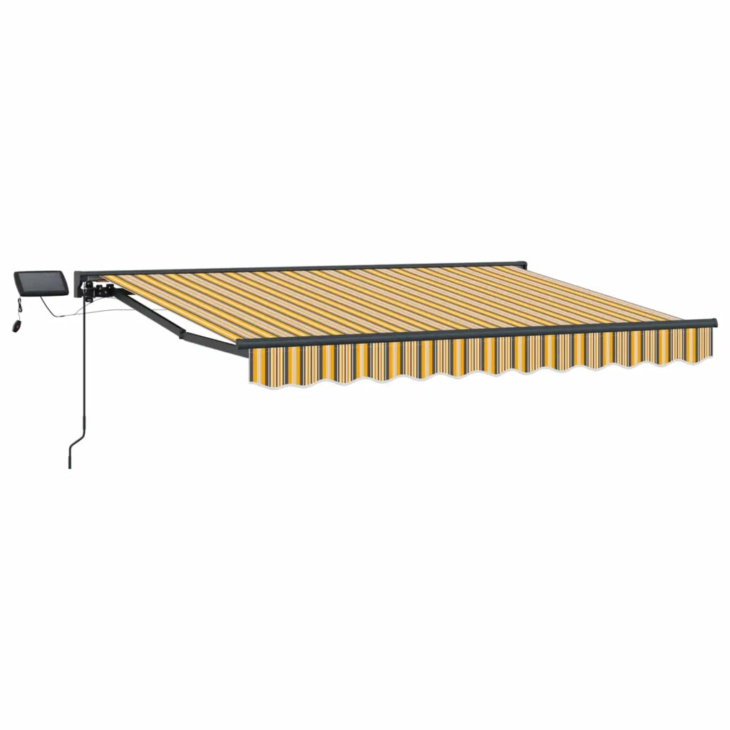 Cornice per Tenda Manuale con LED 3,5 x 2 m