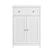 Mobiletto Bagno Colonna Bagno Cassettiera Bagno Con Cassetti Bianco FRG238-W
