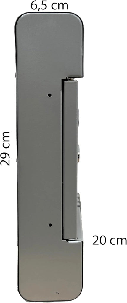 Cassetta postale da esterno Luxury - Silver - 1 comparto
