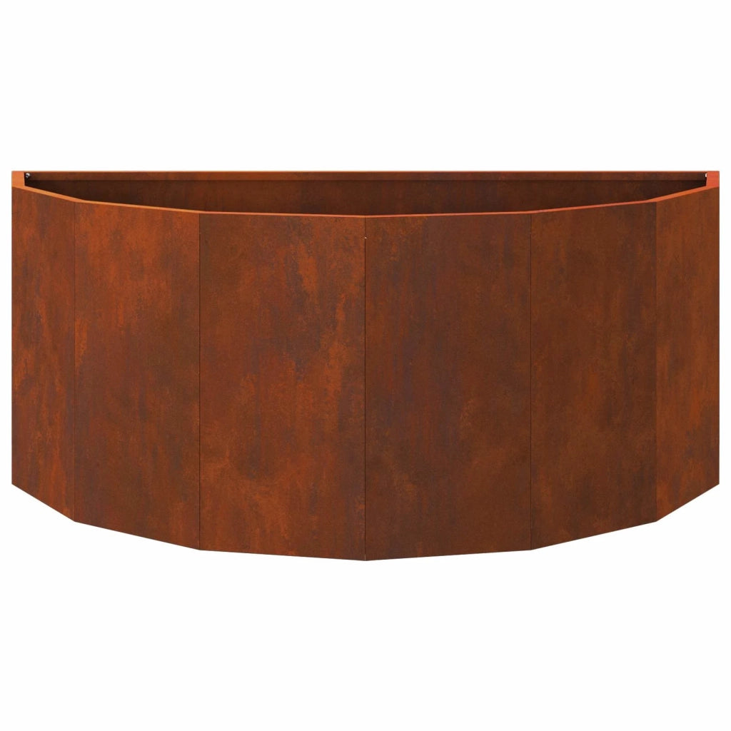 Fioriera | Cassetta per fiori | Vaso Ruggine 90 x 45 x 35 cm