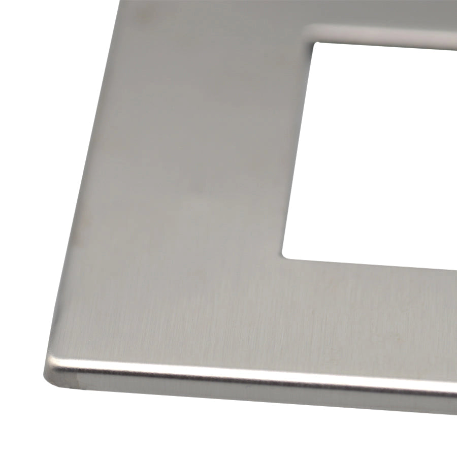 Faretto segnapassi da esterno Con Placchette intercambiabili lampada da muro IP65 LED 3W ad incasso per scatola 503, CCT 3 Tonalità selezionabile luce fredda Luce calda Luce Naturale