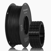 Filamento TPU 1,75 mm - 95A - Superficie Liscia - Adatto per Stampanti 3D FDM - 1 KG - Nero - Filamento per Stampanti 3D
