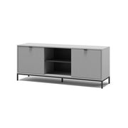 Vicco Mobile tv Grigio 150 x 60 cm con 2 porte