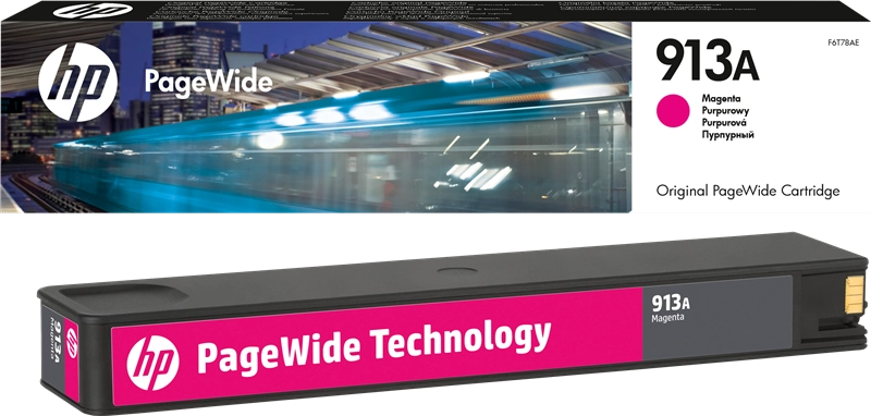 HP Cartuccia magenta originale 913A PageWide