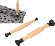 Kit di regolazione doppio capo per motori - Set 2 pezzi - Manopola - Gomma - 22,6 cm/21,1 cm - Per modifiche motoristiche - Regolatore doppio capo