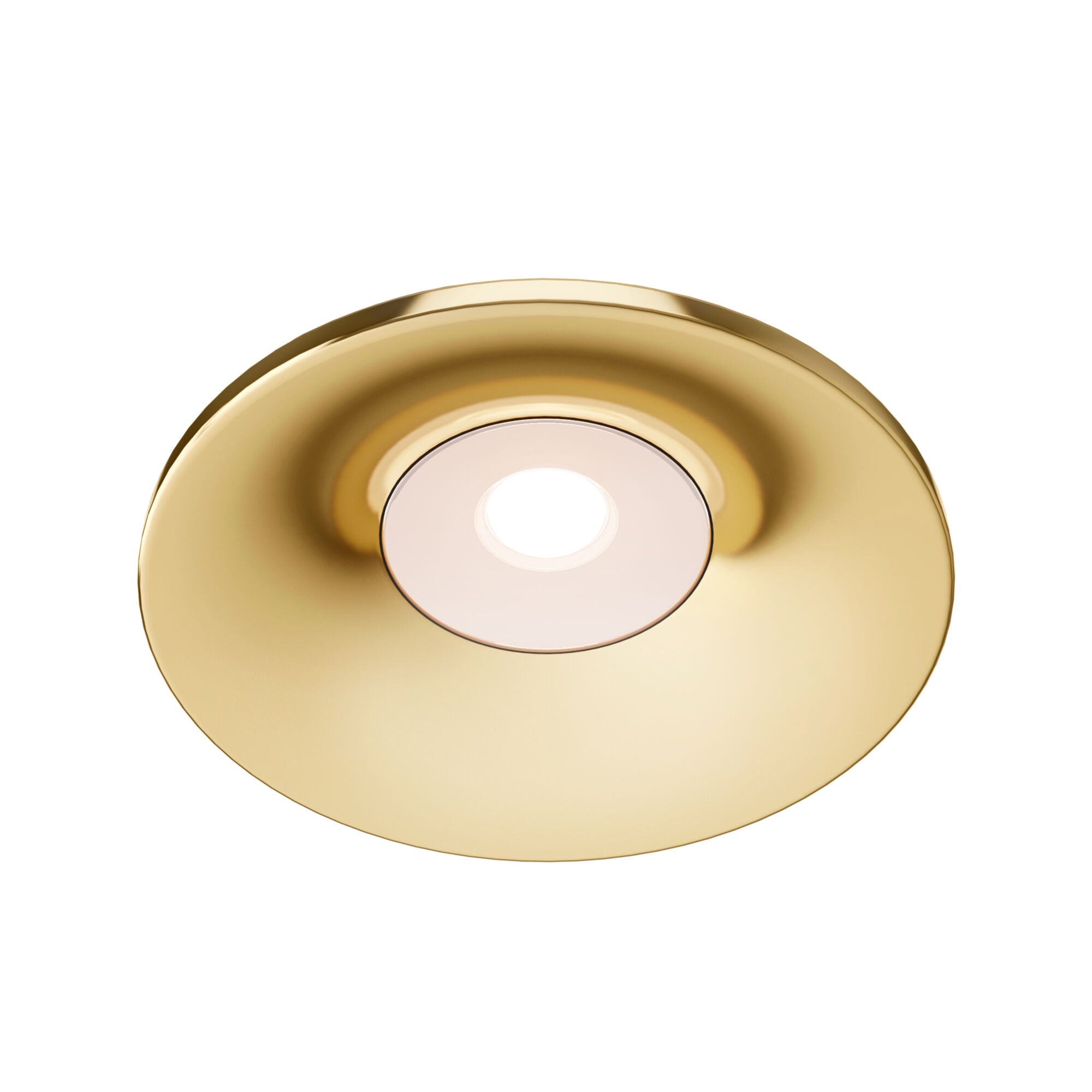 Faretto da incasso Downlight in Alluminio Barret Oro
