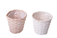 Set 9 Cesti in Vimini H 13 cm