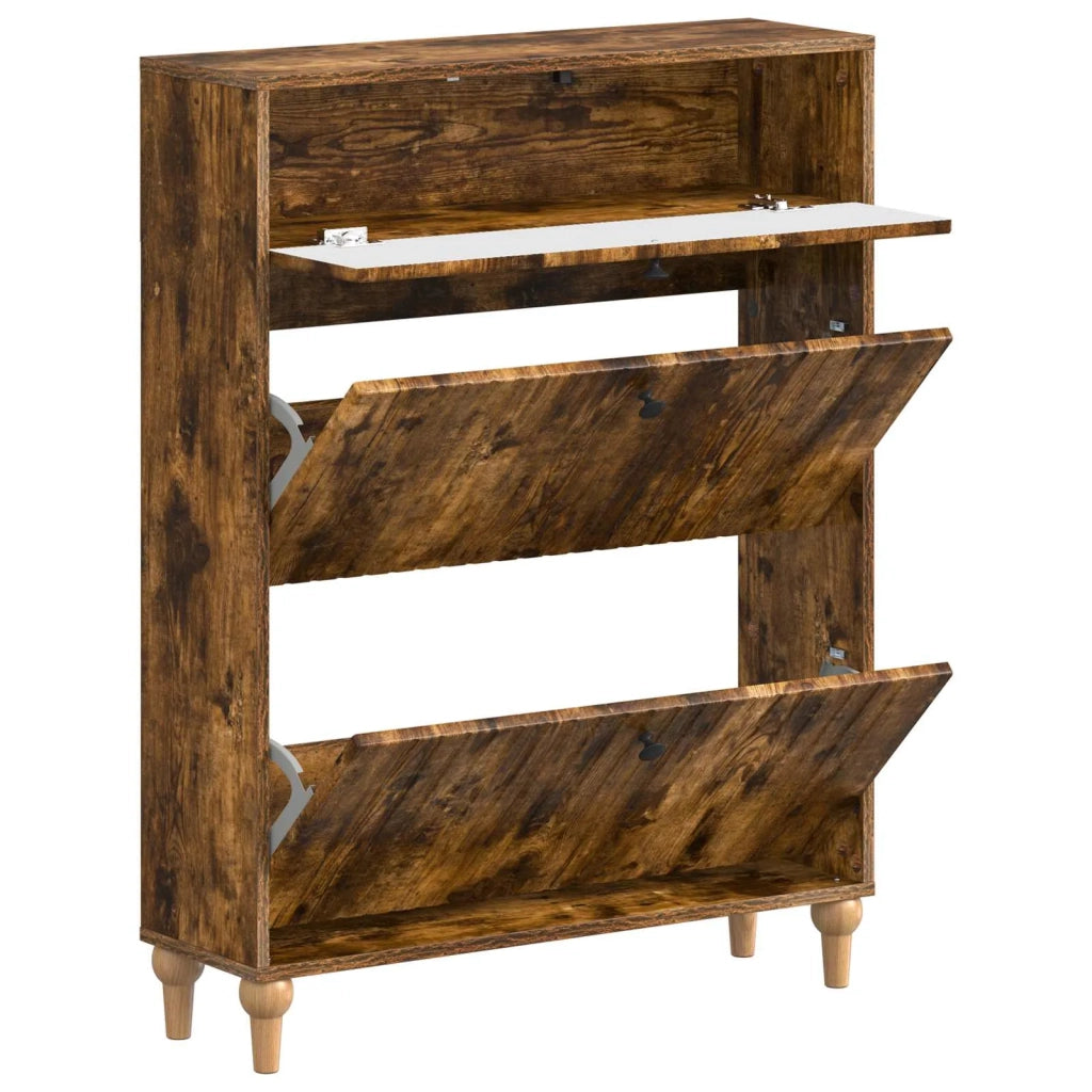 Mobile per scarpe ALKMAAR 78 x 24 x 103 cm Legno ingegnerizzato 896220