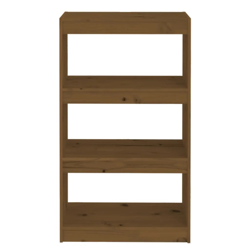 Libreria/Divisorio Miele 60x30x103,5 cm Legno Massello di Pino cod mxl 7629