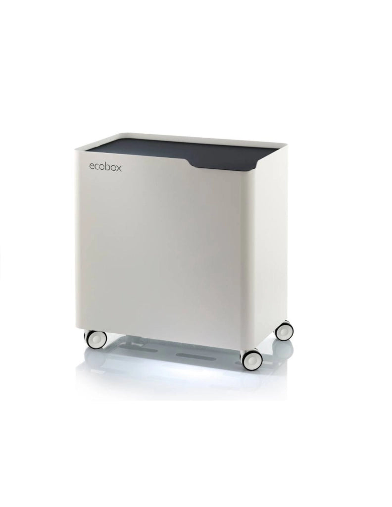 Pattumiera per raccolta differenziata con ruote, soft-close - ECOBOX 60 L