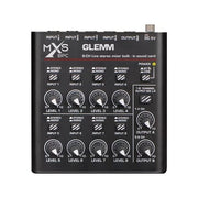 Mixer disc jockey glemm mxs 8pc black - 8015439390082