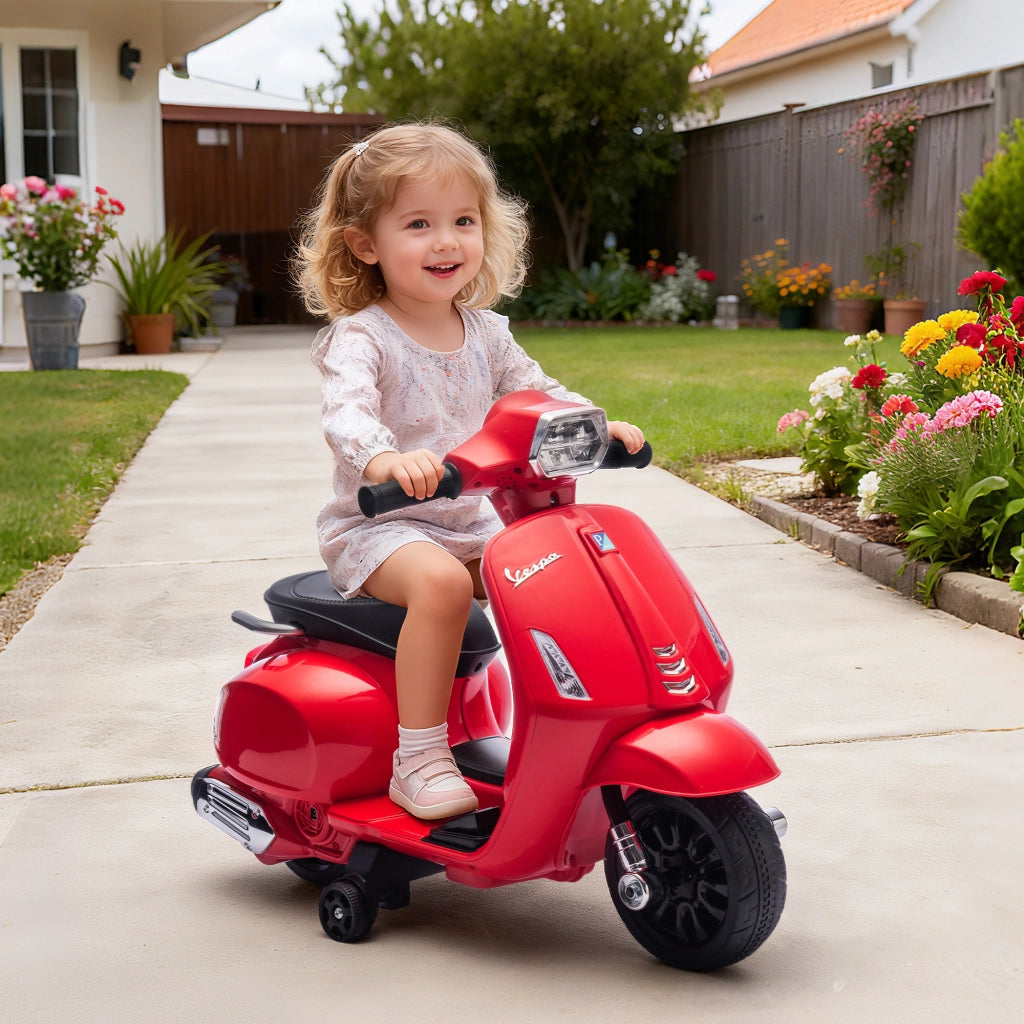 Moto Elettrica per Bambini 2-4 Anni ¨C zephmum ¨C Rosso