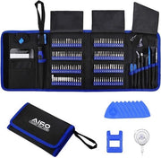 142 in 1 Set di Chiavi a Batteria Magnetica per Riparazioni iPhone iPad - Blu Scuro