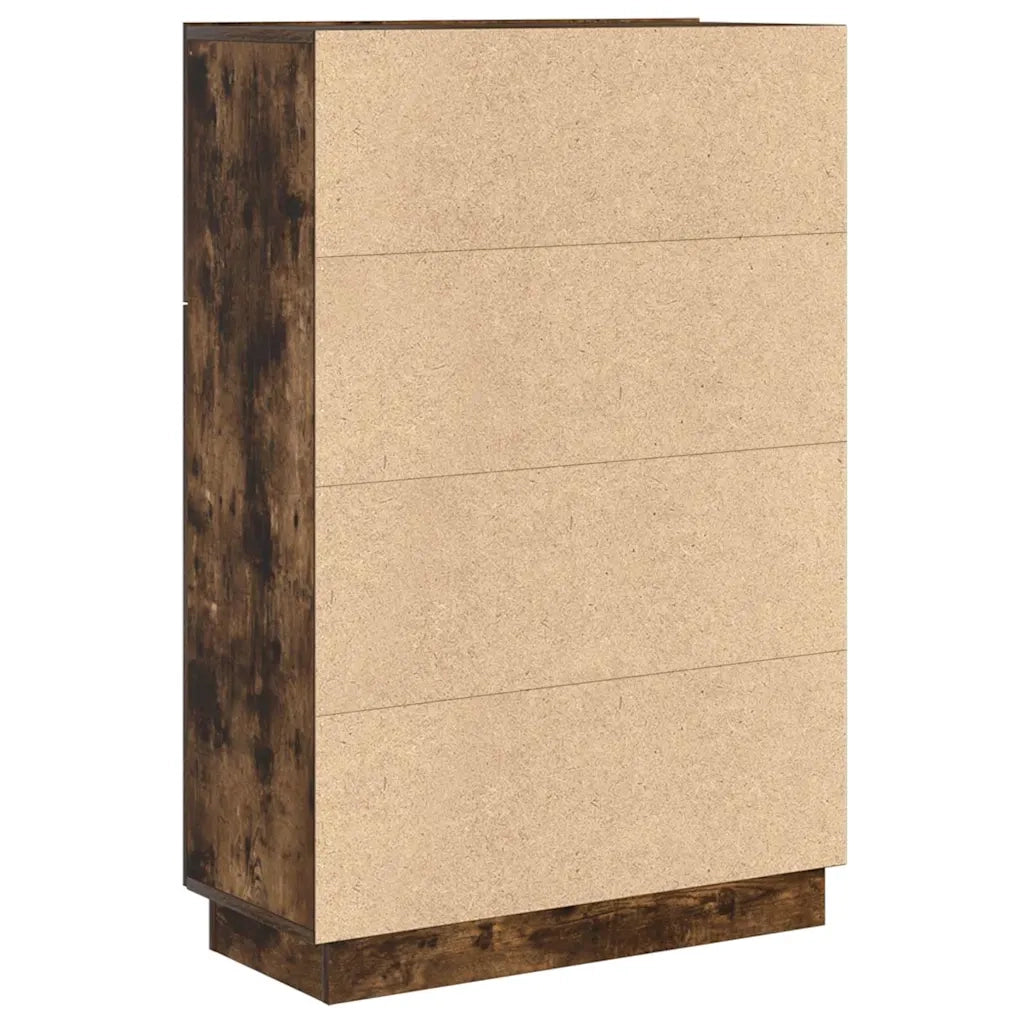 Scrivania Rovere fumé 71,5 x 31,5 x 106,5 cm 869486