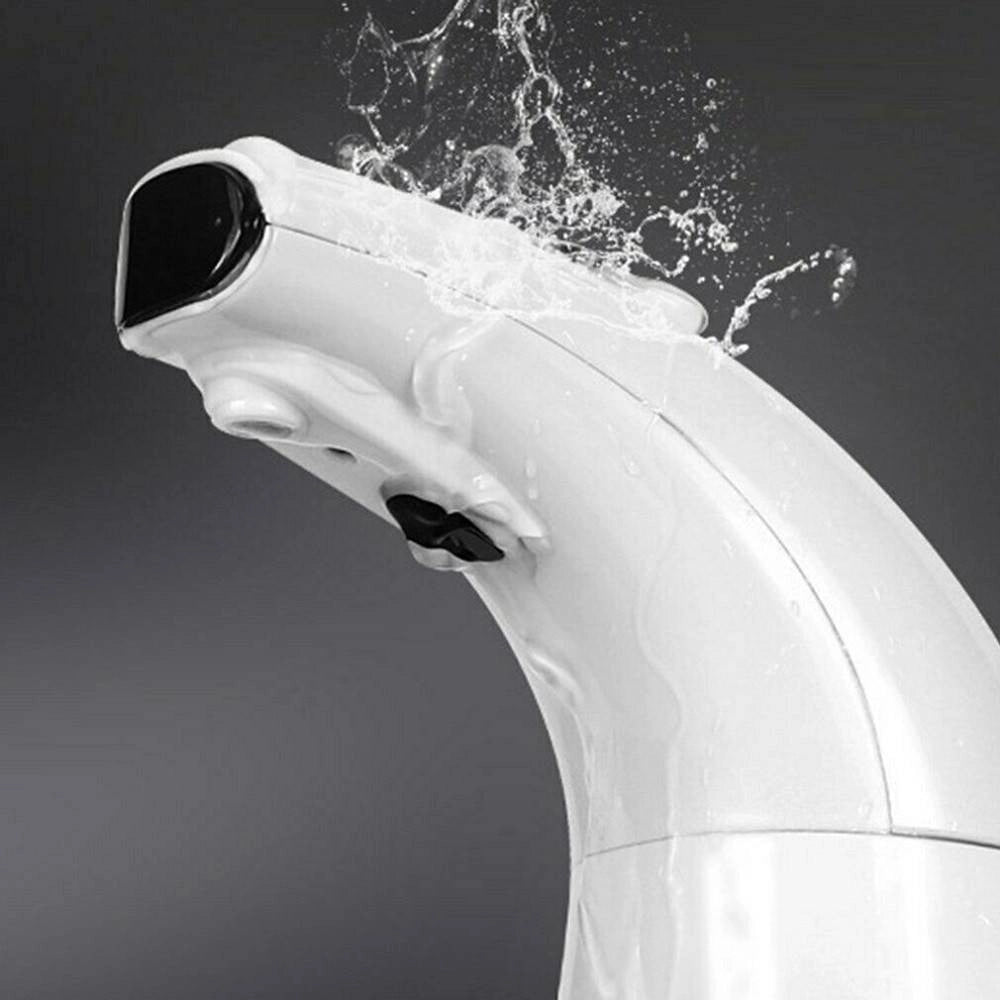 Trade Shop - Dispenser Erogatore Automatico Sapone Gel Schiuma 340ml Con Sensore A Infrarossi -