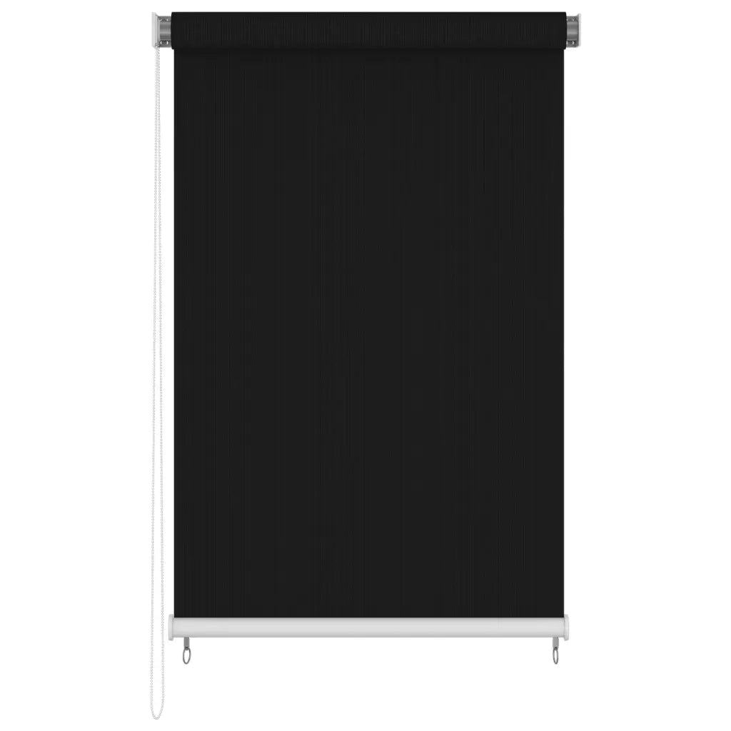 Tenda a Rullo per Esterni 140x230 cm Nera
