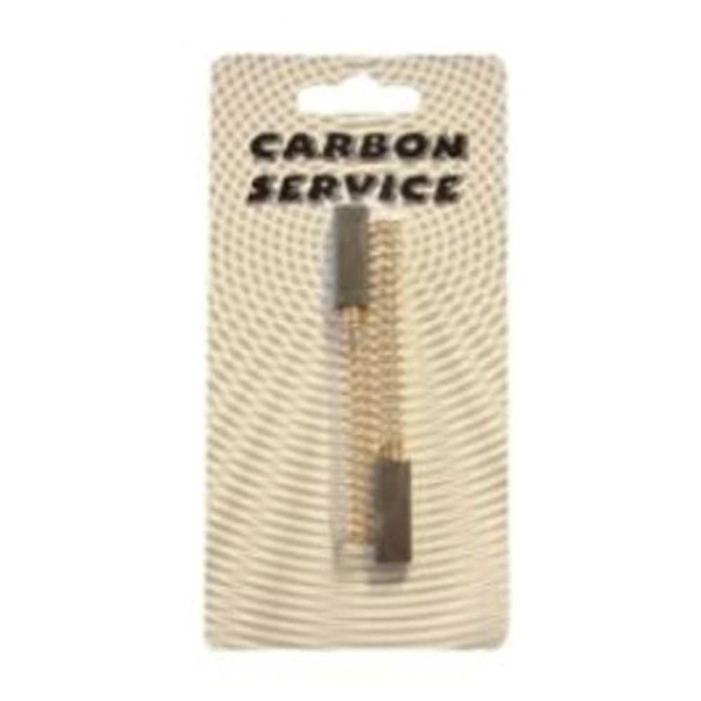 Blister da 2 carboncini 5 x 4 x 15/18 mm con molle - UNIVERSALE
