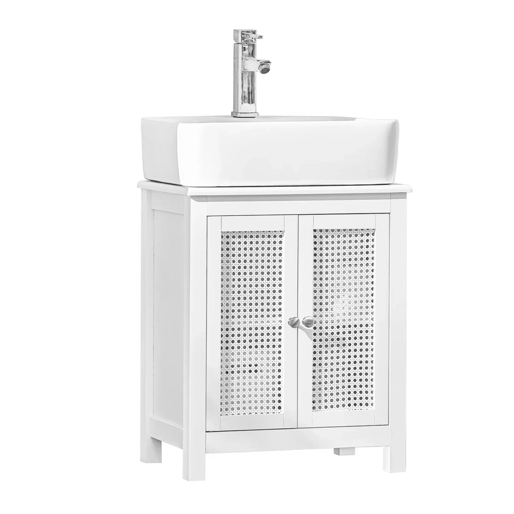 Mobile Sottolavabo per Bagno Armadietto Bagno Mobiletto Bagno Mobile lavello BZR35-W