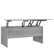 Tavolino da salotto | Tavolino da caff¨¨ | Tavolino da Soggiorno Grigio Sonoma 102x50,5x46,5 cm in Legno Multistrato