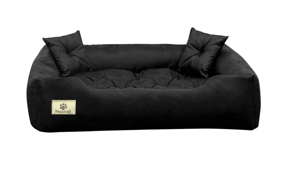 AIO FACTORY 130x105 cm PRESTIGE Letto per cani impermeabile nero