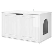 Casa per Gatti Bianco Lucido 85 x 55 x 50,5 cm CFW5179748