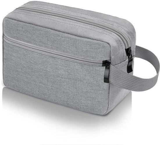 Toilet per Uomini, Toilet per Donne Grande, Toilet per Uomini, Borsa Cosmetica con Cerniera Doppia, Toilet per Accessori di Toilette