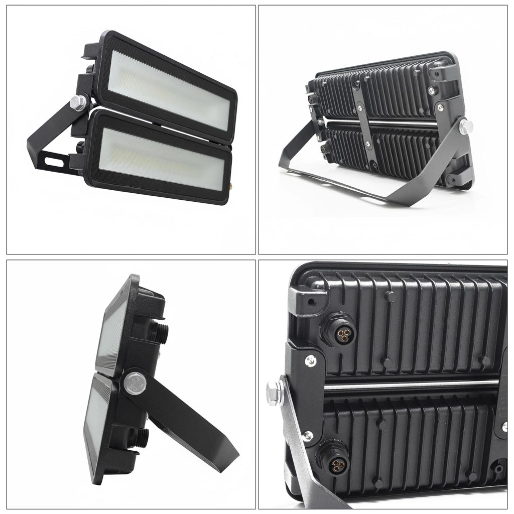 Faro LED modulare per esterno faretto impermeabile IP65 staffa orientabile luci giardino negozio tabelle insegne potenza 200W