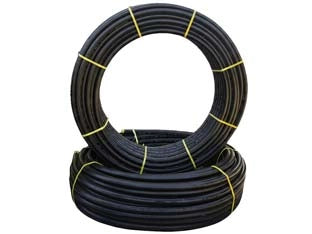 TUBO IN POLIETILENE ALTA DENSITA' PE100 GAS CORAL IN ROTOLI- - ø mm.32 - mt.100 - 1 rotolo