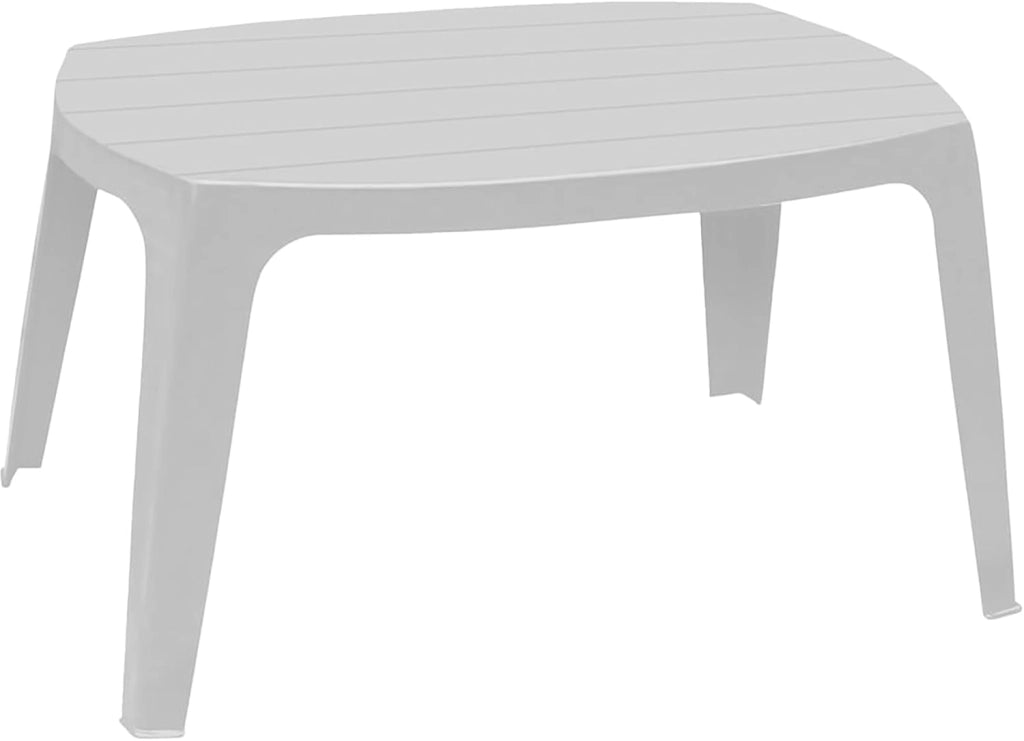 IPAE-PROGARDEN Tavolino da Giardino Colore Bianco - Modello Kai