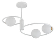 Plafoniera Aqua bianca moderna 3 globi G9 Sigma Lighting