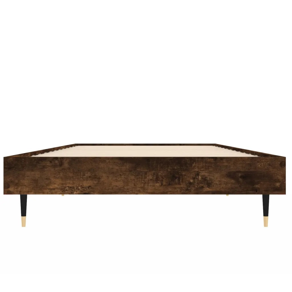 Giroletto senza Materasso Rovere Fumo 75x190 cm in Truciolato 832210