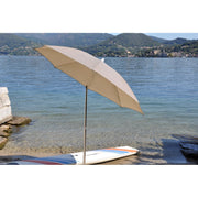 Ombrellone palo centrale Venezia bicolore Made in Italy - diametro 230 cm - Ecru