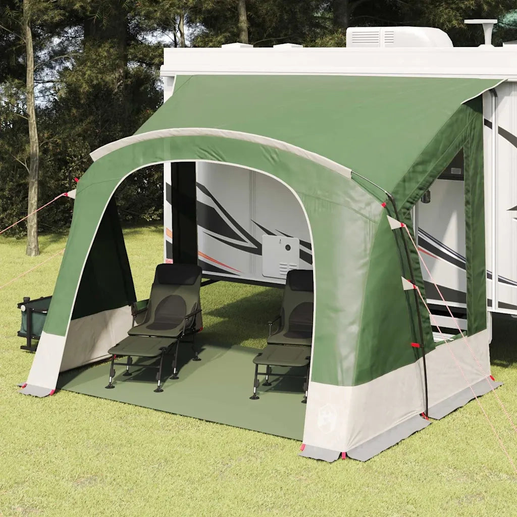 Tenda da Carovana per 3 Persone Verde 330 x 252 x 245 cm