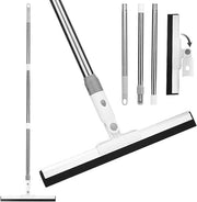 Scivolo Acquatico 130cm, Asciugacqua in RVS con Manopola Lunga, Rimuove Acqua, Pellicce Animali e Rifiuti di Sapone per Bagno e Pavimenti