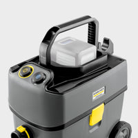 KARCHER Aspirapolvere Professionale a batteria T 15/1 Bp - Capacità del contenitore: 15 l - Materiale vano di raccolta: Plastica con materiale riciclato  - Rumorosità: 57 dB(A)