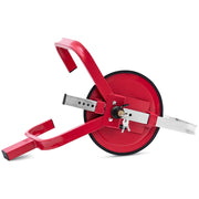 Morsetto universale per ruote tonde per auto larghezza massima pneumatico 19,5 cm / 13-15" acciaio rosso 14_0009892