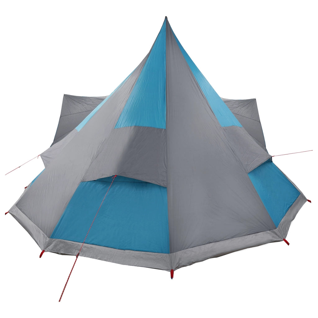 Tenda Family Tipi Blu Impermeabile per 12 Persone