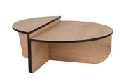 Tavolino in legno "Orion" 90 x 60 x 30 cm - Rovere miele