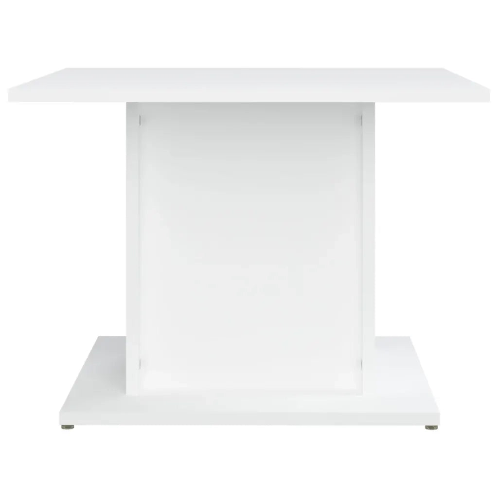 Tavolino da Salotto Bianco 55,5x55,5x40 cm in Truciolato 810316