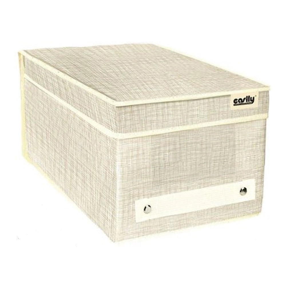 Trade Shop - Scatola Portadocumenti Da Ufficio Box Organizer Portatutto 18 X 33 X 15 Cm 69689 -