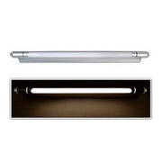 Trade Shop - Applique Led Orientabile Lampada Da Specchio Luce 3000k 4000k 6500k 9 Watt F20-l - -bianco Caldo      -