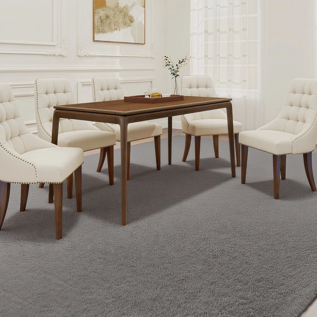 Tappeto per soggiorno ¨C zephmum ¨C grigio chiaro 200x140 cm