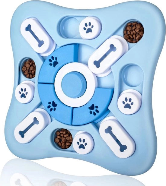 Giocattolo per cani con suono acustico, giocattolo per cani di intelligenza, giocattolo per cani per cani di piccola, media e grande taglia, cuccioli e gatti.
