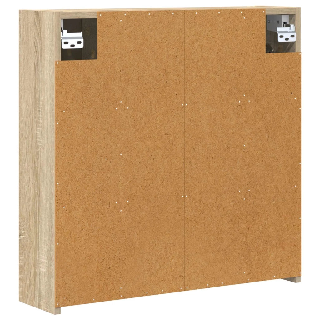 Mobiletto per specchio da bagno Rovere Sonoma